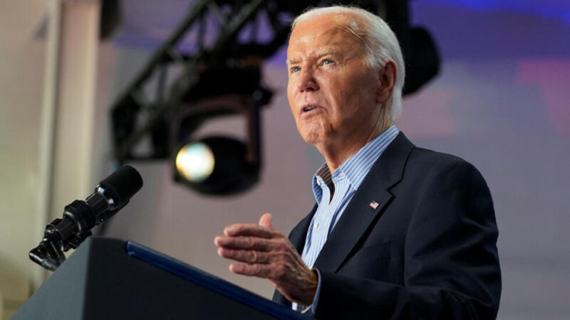 Biden dice abandonará la contienda electoral solo si se lo pide «el Señor todopoderoso»