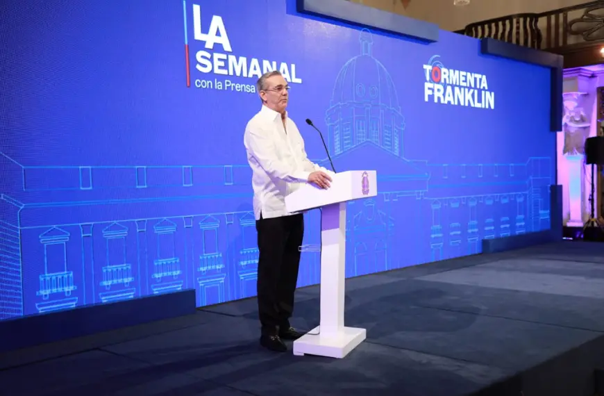El presidente Luis Abinader presenta su proyecto de reforma fiscal