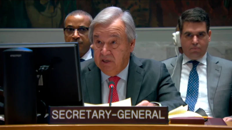 Israel, declaró persona non grata’ al secretario general de la ONU, António Guterres