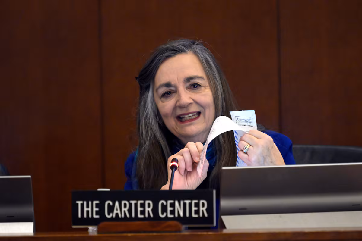 El Centro Carter muestra las actas originales que dan como ganador a Edmundo Gonzalez en las elecciones de Venezuela con un 67%