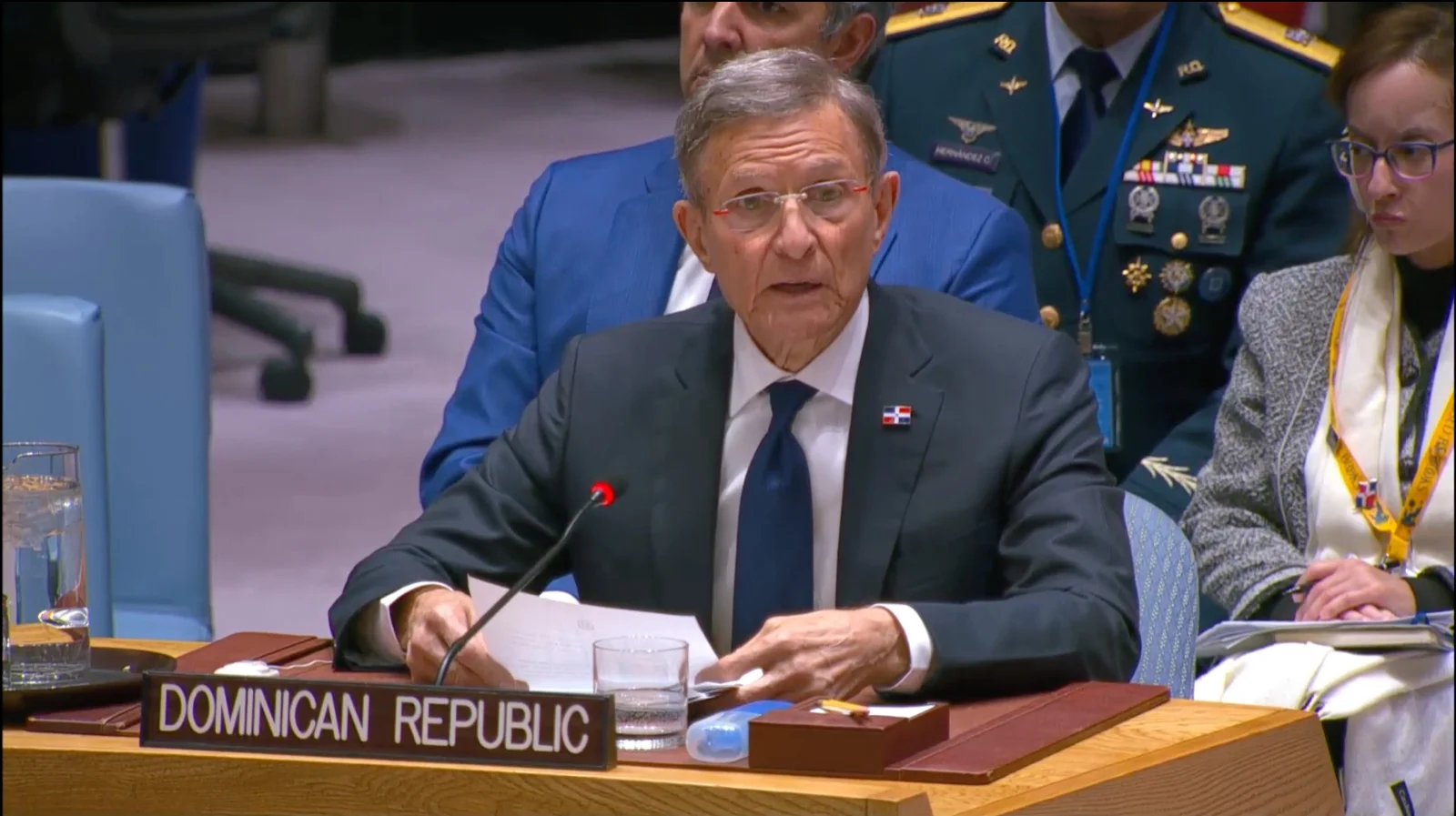 Roberto Álvarez advierte ante la ONU sobre el avance de bandas haitianas hacia la frontera Dominicana